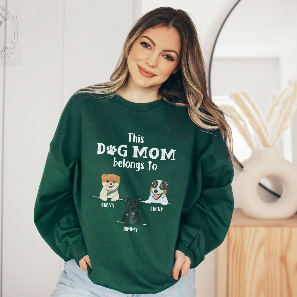 web radar Gud Personalized Dog Sweatshirts for Humans, Custom Dog Sweater, Dog Belon –  petownlove