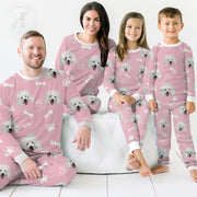 Matching Family Pajamas With Dog Face On It | Christmas Gift
