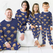 Matching Canine-Themed Sleepwear for All Ages | Custom Family Pajamas Set with Dog Face