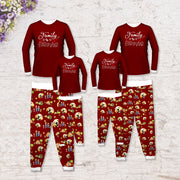 Tail-Wagging Togetherness: Dog-Face Family Pajama Sets