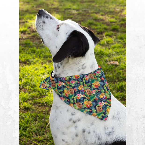 Hawaiian Dog Bandana Became a Canine Fashion Statement