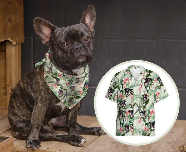 Get your Furry Friend Ready for Summer with a Hawaiian-style Dog Bandana