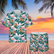 Beach Shorts For Men, Mens Hawaiian Shorts, Matching Hawaiian Shirt And Shorts - petownlove