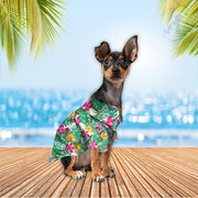 Custom Dog Hawaiian Shirt For Pet, Matching, Matching Hawaiian Outfits - petownlove