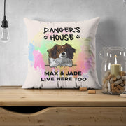 Custom Pet Pillow, Personalized Dog Pillows, Custom Pillow Hand Painting Design - petownlove