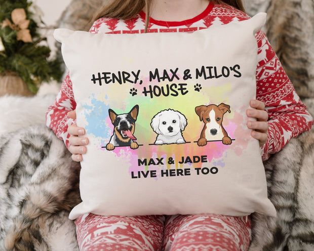Custom Pet Pillow, Personalized Dog Pillows, Custom Pillow With Picture - petownlove