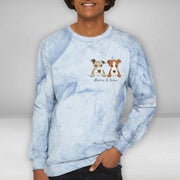 Design Your Own Sweatshirt With Dog Face Cute, Custom Printed Sweatshirts With Pet Face - petownlove