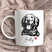 Golden Retriever Custom Pet Mug, Custom Pet Cup, Personalized Dog Coffee Mug, Dog Memorial Gifts, Gifts for Dog Lovers - petownlove