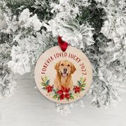 Personalization Maple Dog Cat Photo on Christmas Ornament, Christmas Decorations Tree, Personalized Christmas Ornaments, Gift for Friend - petownlove